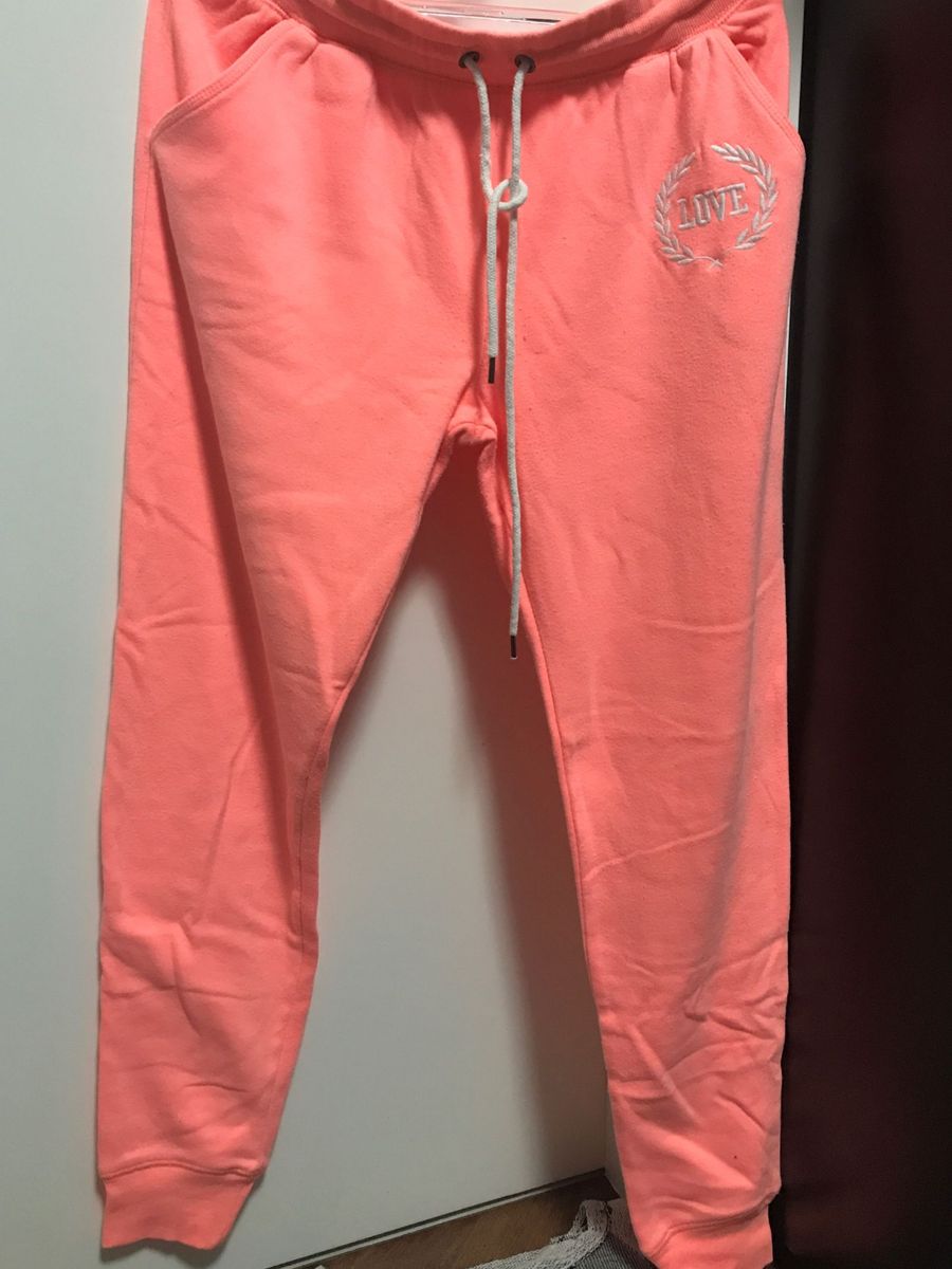 calça moletom pink victoria secrets
