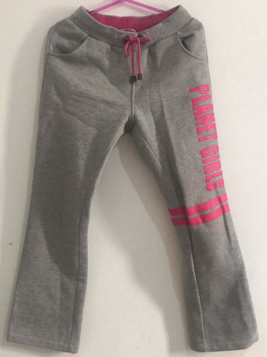 calça moletom feminina boca larga