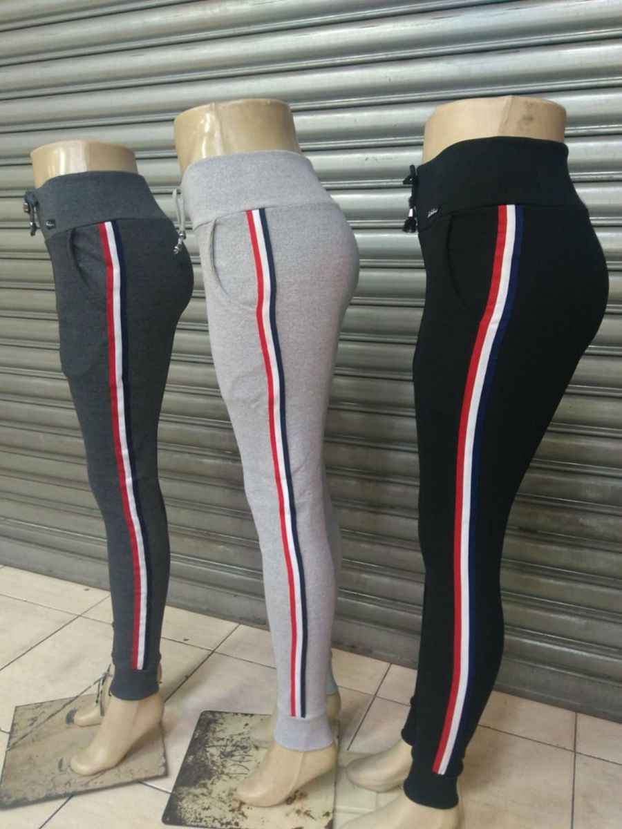 calça moletom feminina ribana