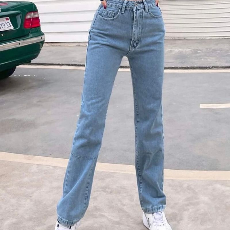 Calça Mom Jeans  Calça Feminina Top Jeans Nunca Usado 77697670