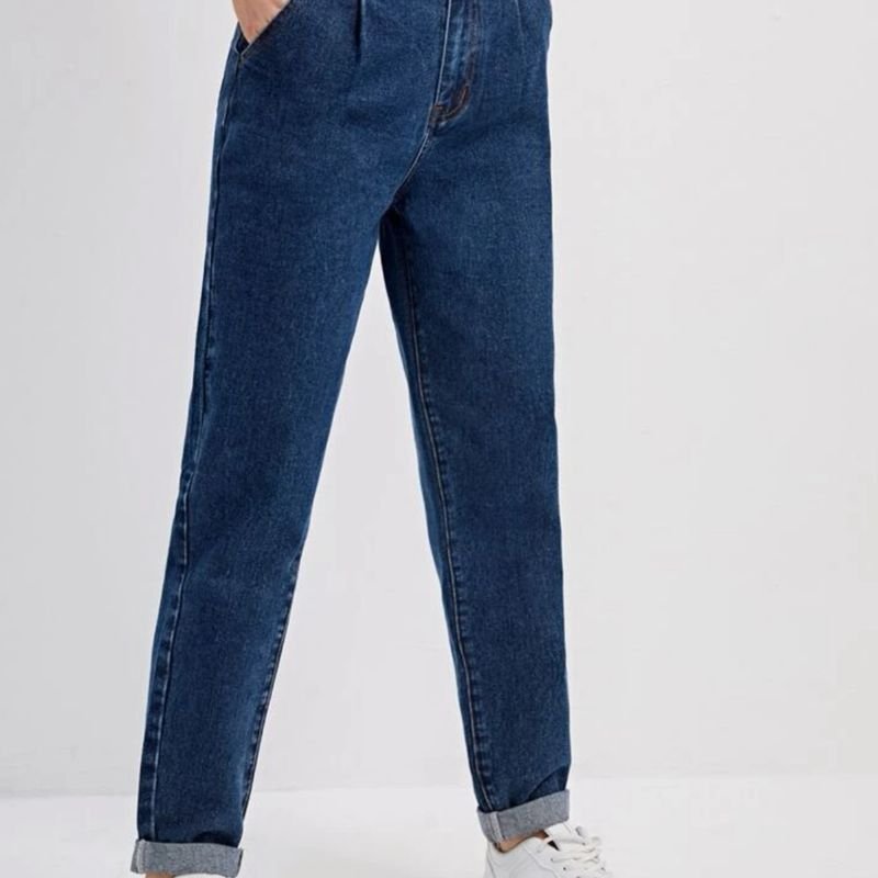 Calça Mom Jeans  Calça Feminina Top Jeans Nunca Usado 77697670