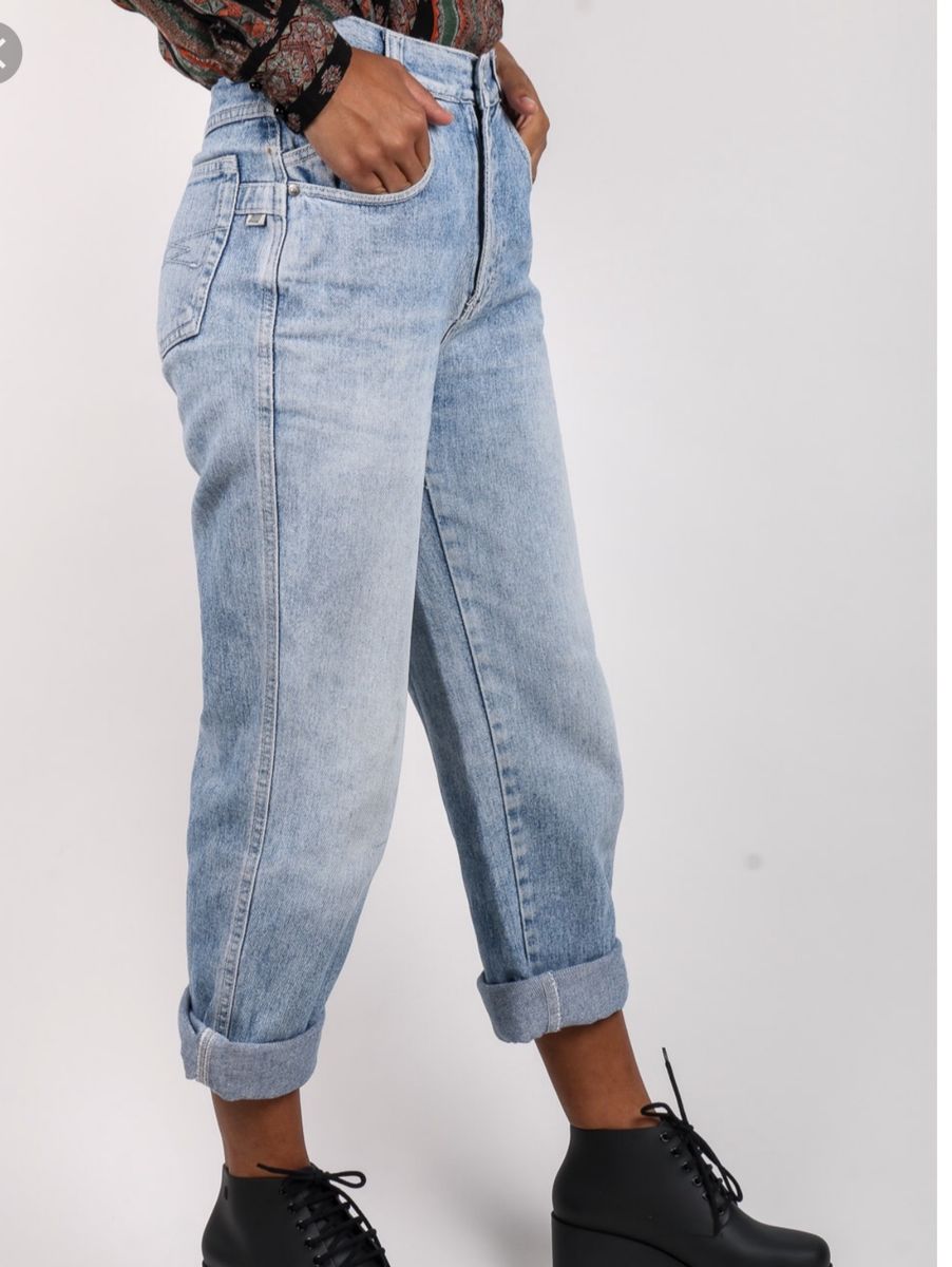 calça mom vintage
