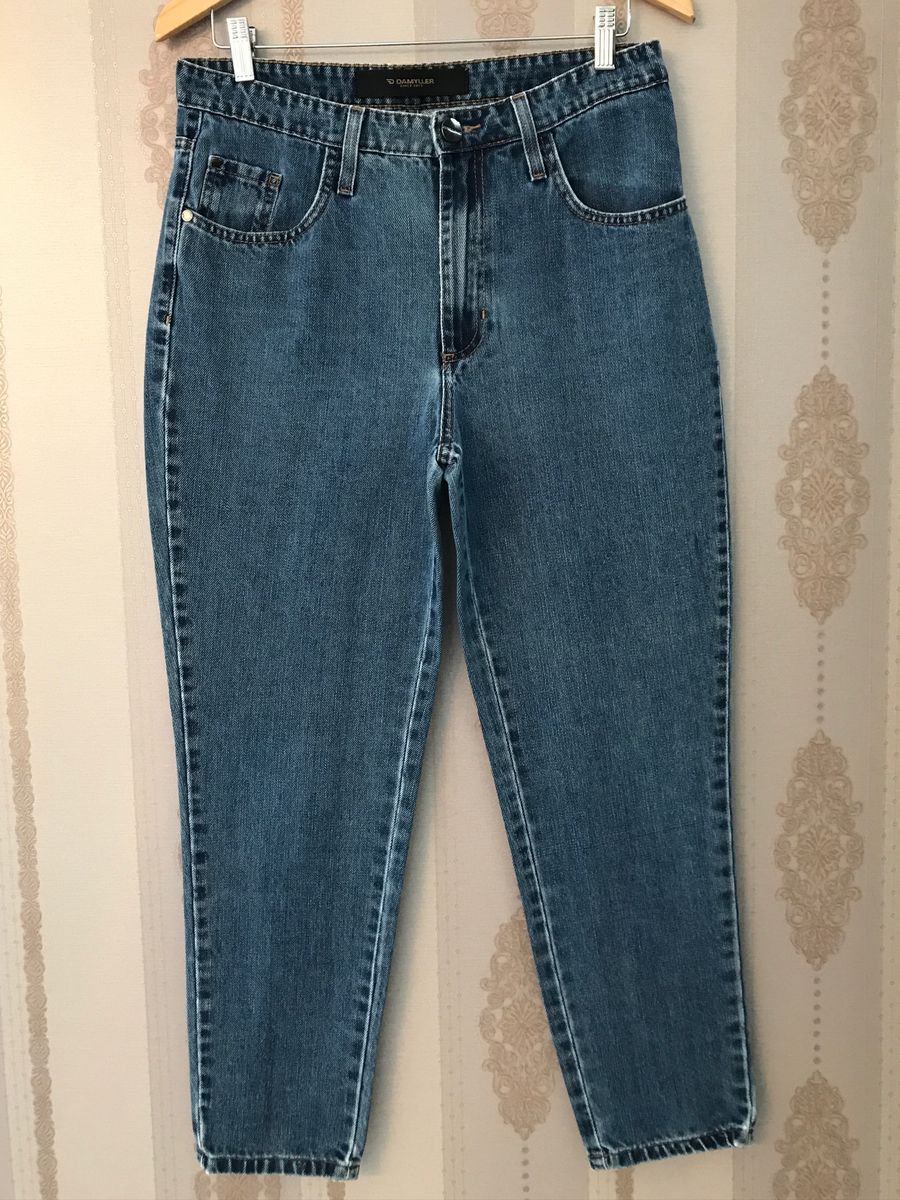 calça mom jeans damyller