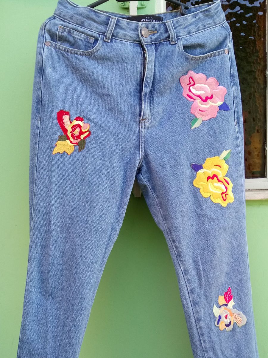 calça mom jeans marisa