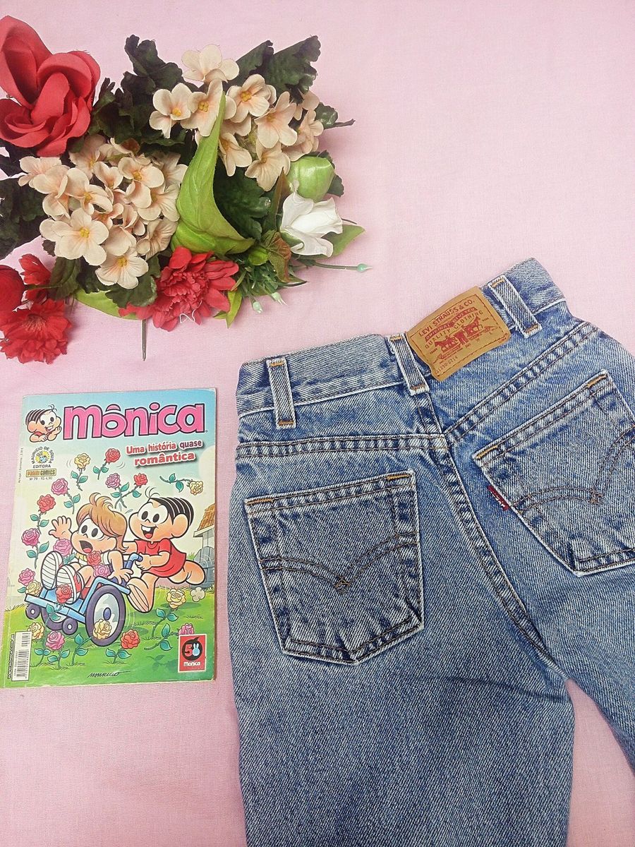 mom jeans infantil