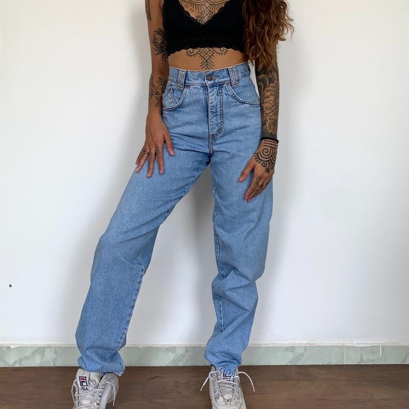 Calça Mom Jeans  Calça Feminina Top Jeans Nunca Usado 77697670