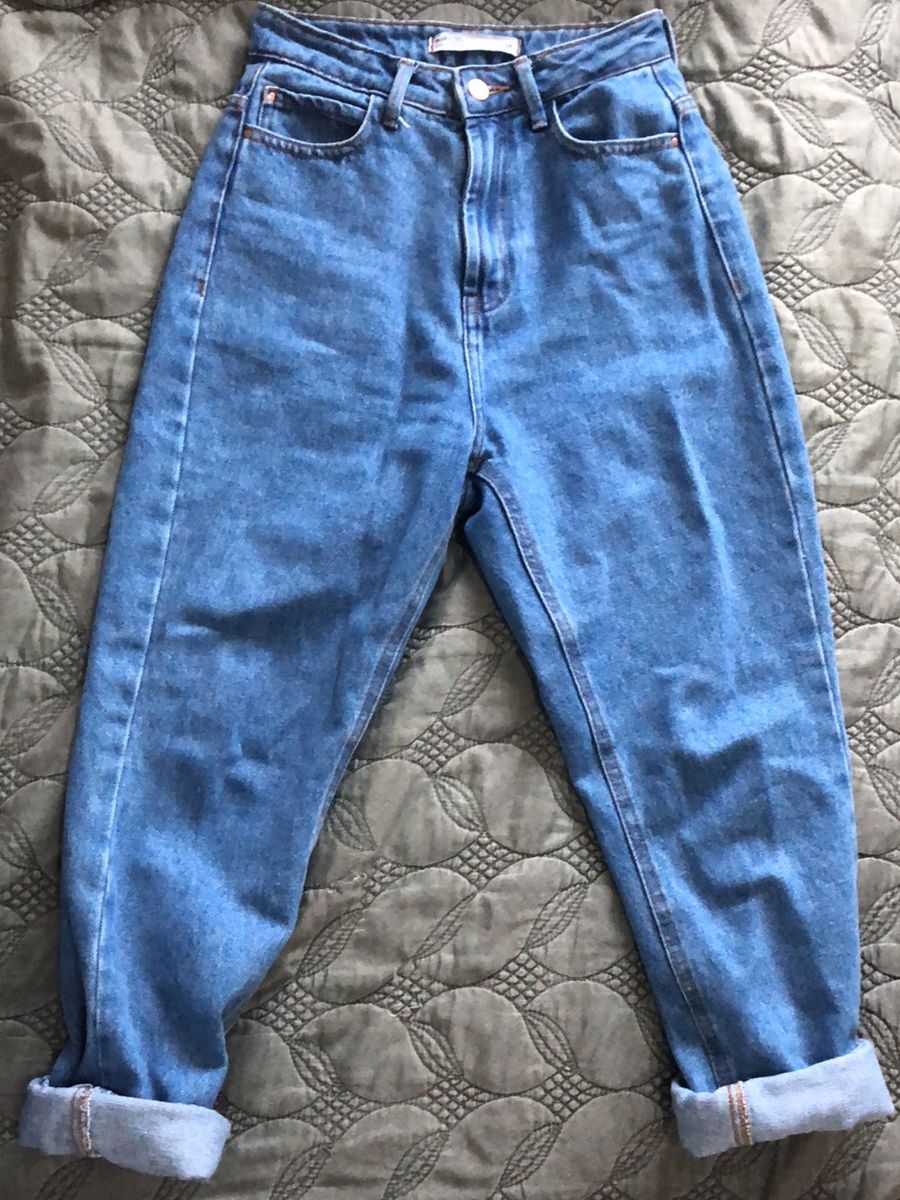 calça mom jeans feminina renner