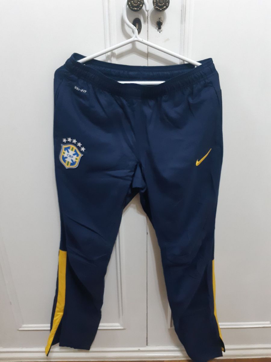 calça nike com ziper na barra feminina