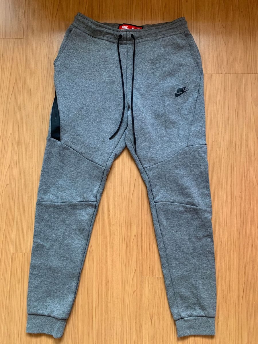 calça nike moletom tech fleece cinza