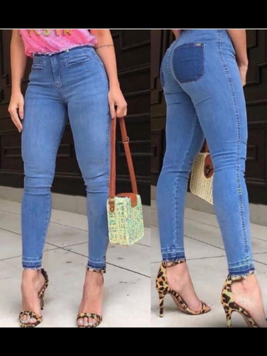 calça jeans feminina bebela