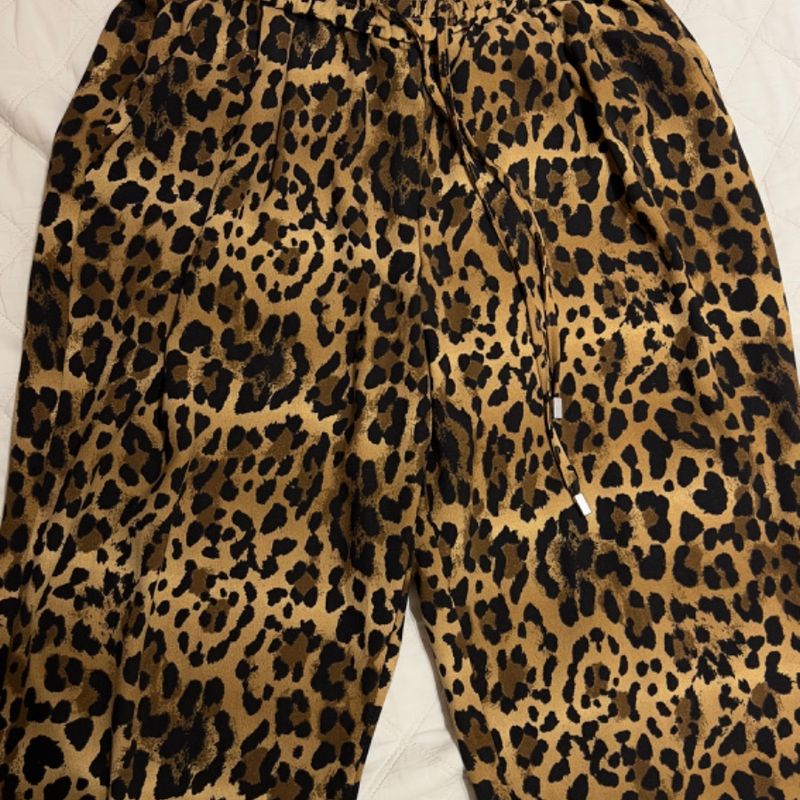 Calça Onça Oncinha Animal Print Zara Zara Usado 105490055 enjoei