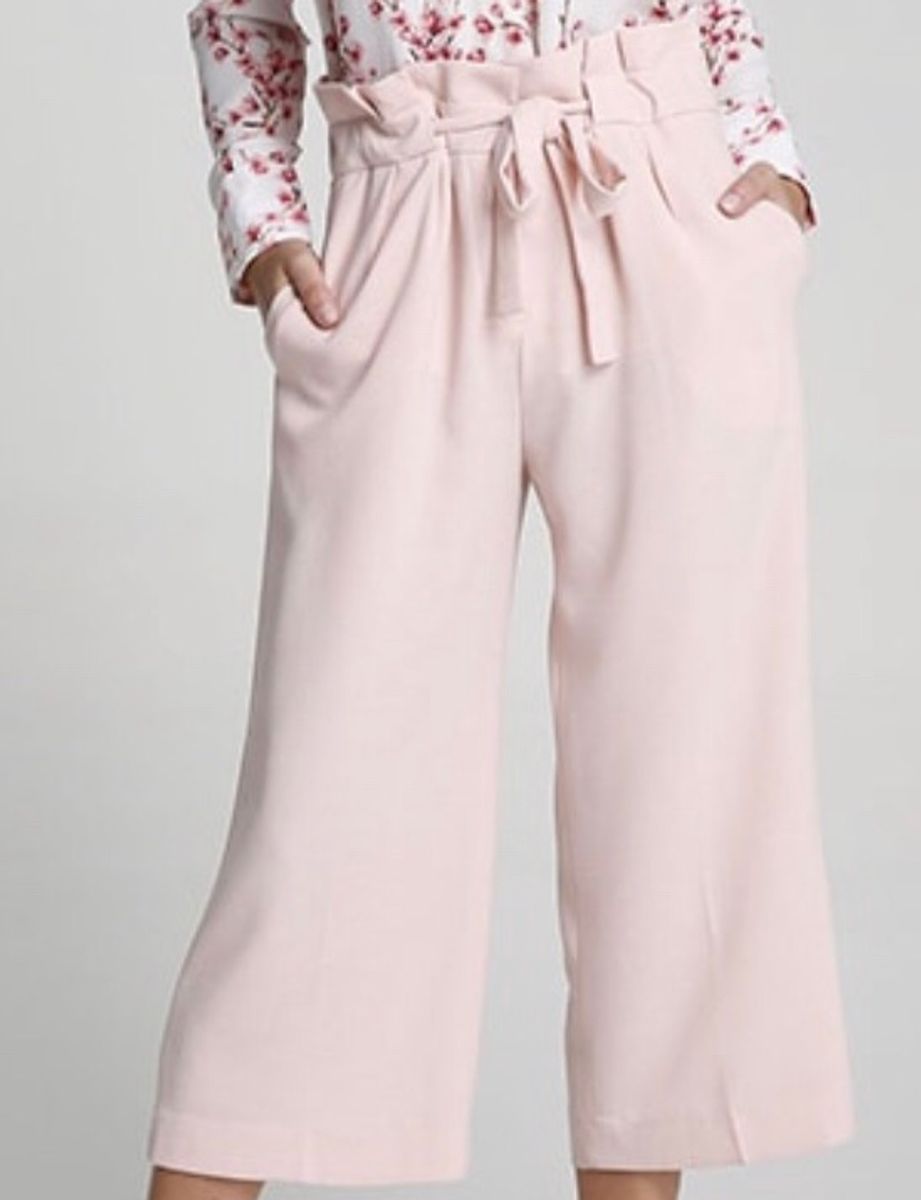 calça social pantacourt