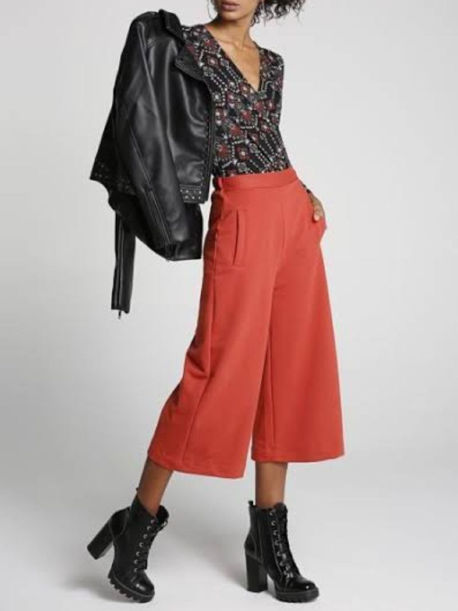 calça pantacourt jeans riachuelo