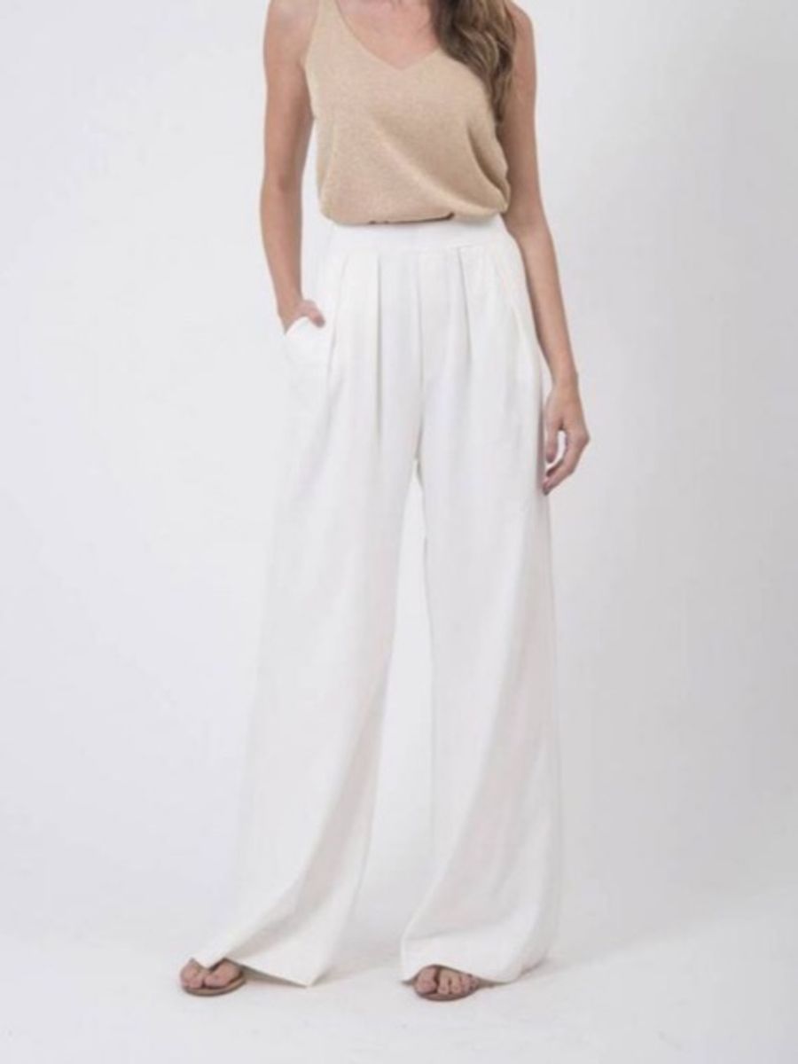 calça pantalona social casamento