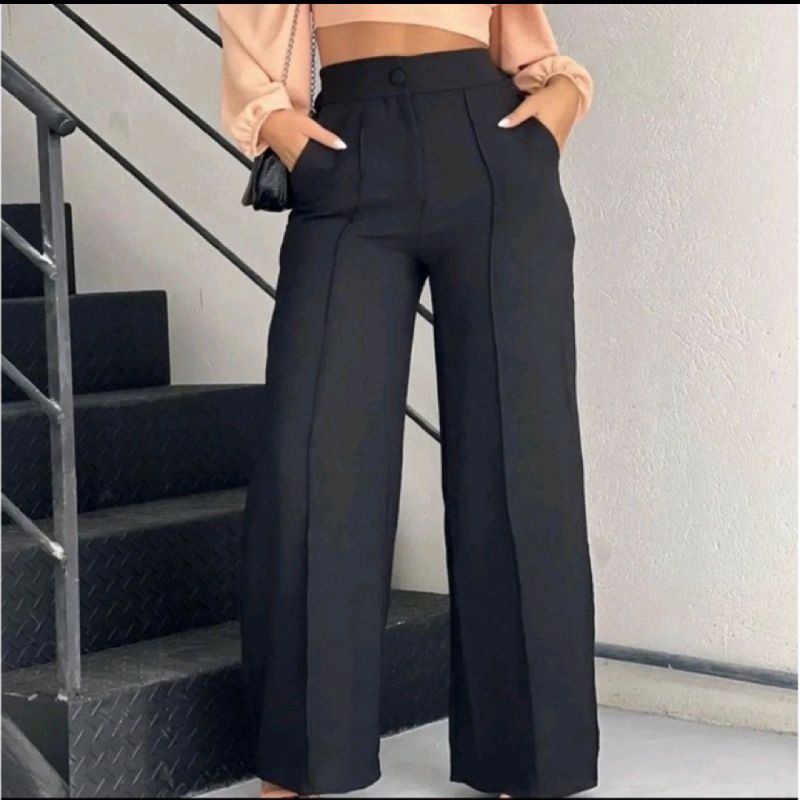 Calça pantalona best sale em promoção