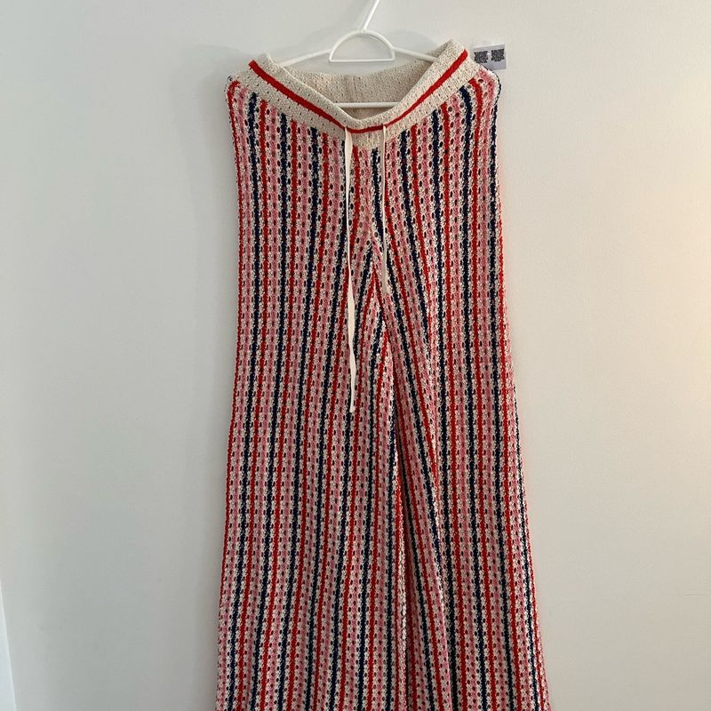 Calça pantalona hot sale listrada renner