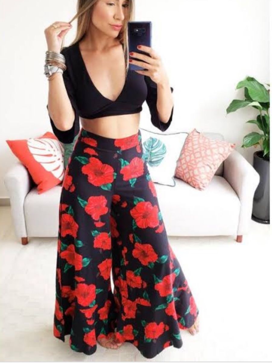 pantalona floral