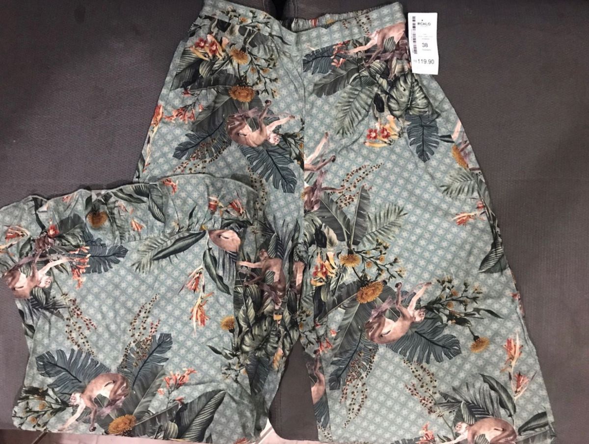 calça pantalona riachuelo