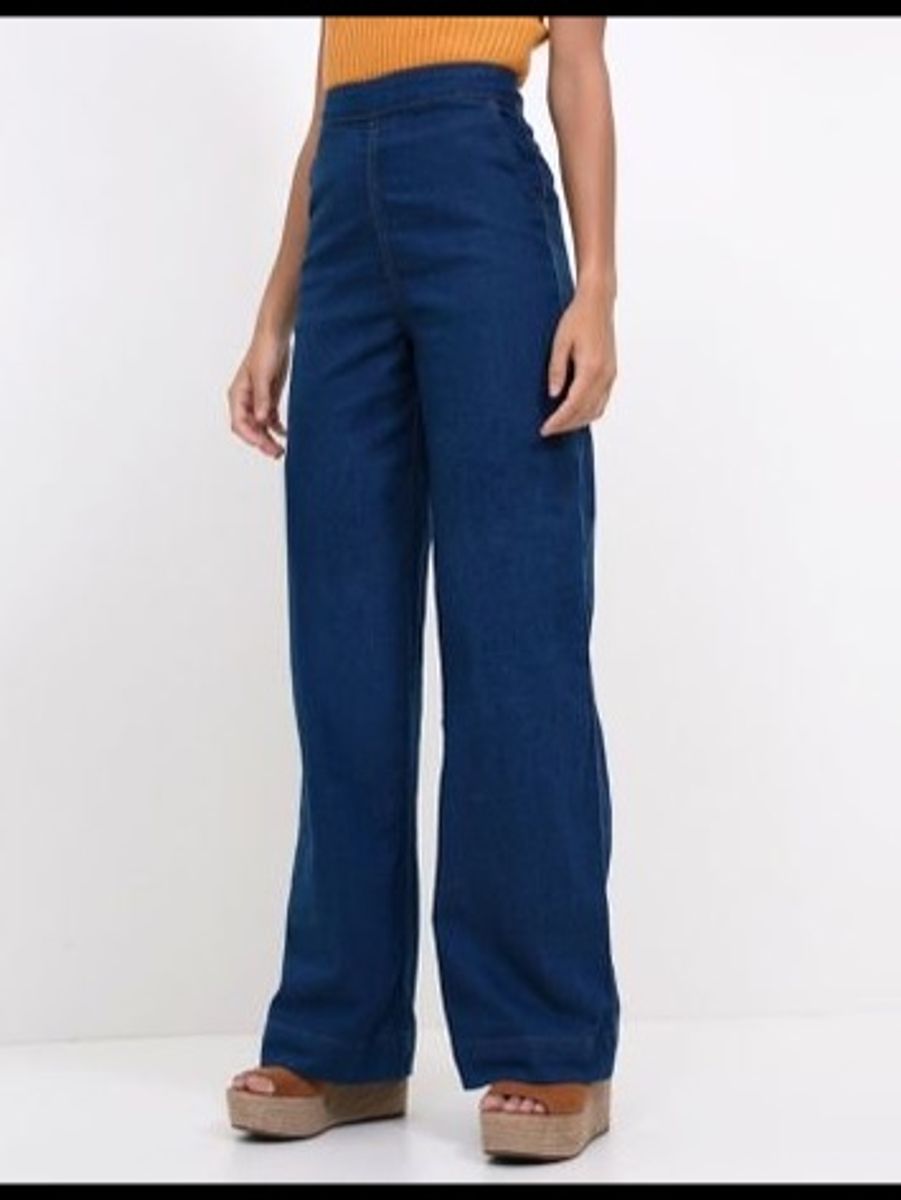 calça jeans pantalona renner