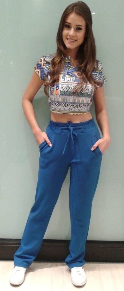 calca pijama jeans