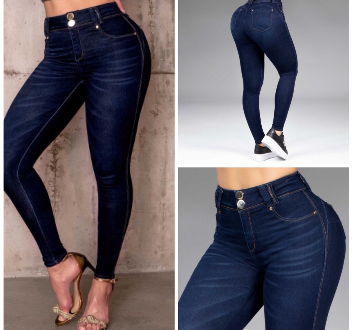 calça de couro feminina marisa