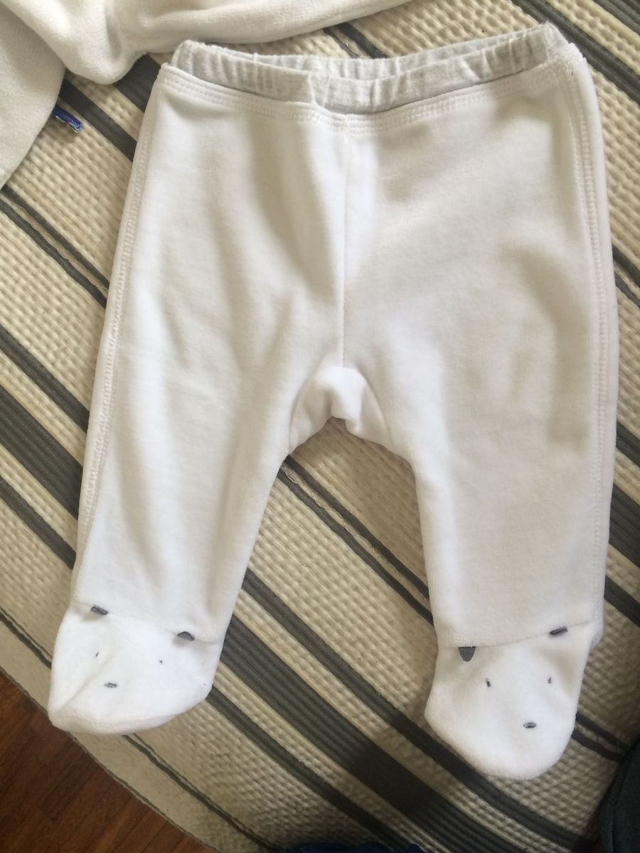 calça de pezinho bebe
