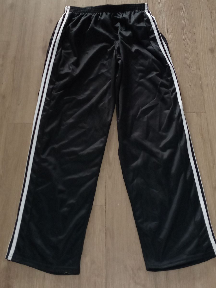 Calça Adidas Baggy Track Feminina - FutFanatics