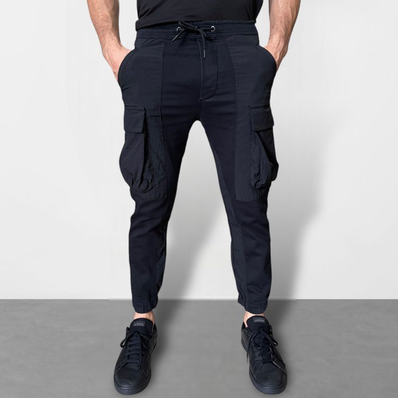 Calça Preta Cargo Zara Masculina Calça Masculina Zara Usado 97225956  enjoei