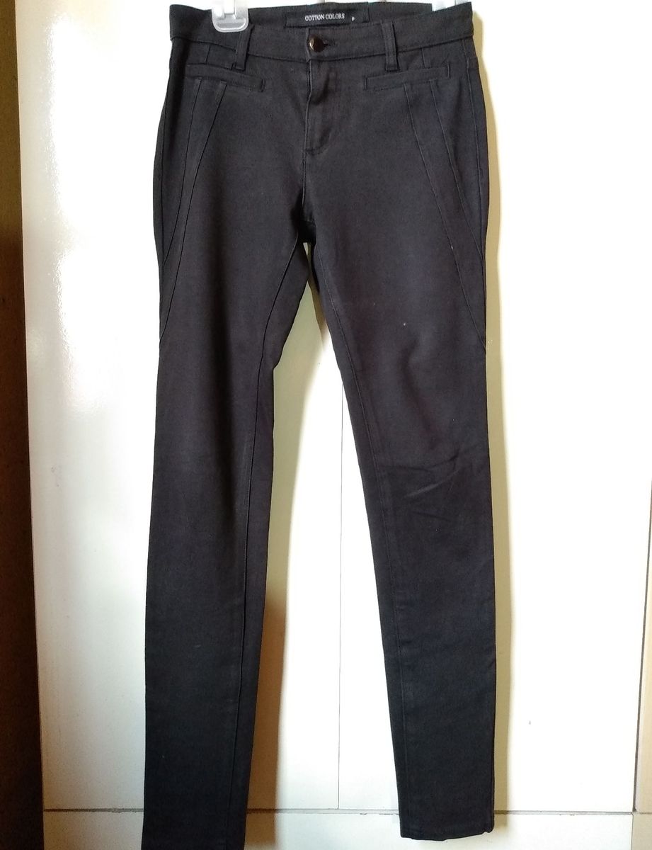 calça flare cotton colors