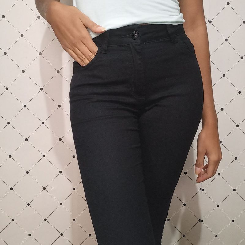 Calça Preta Xs, Calça Feminina Sc&Co Nunca Usado 96439634