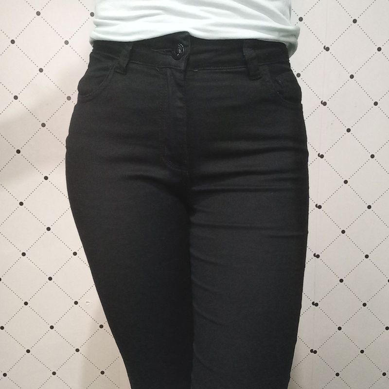 Calça Preta Xs, Calça Feminina Sc&Co Nunca Usado 96439634