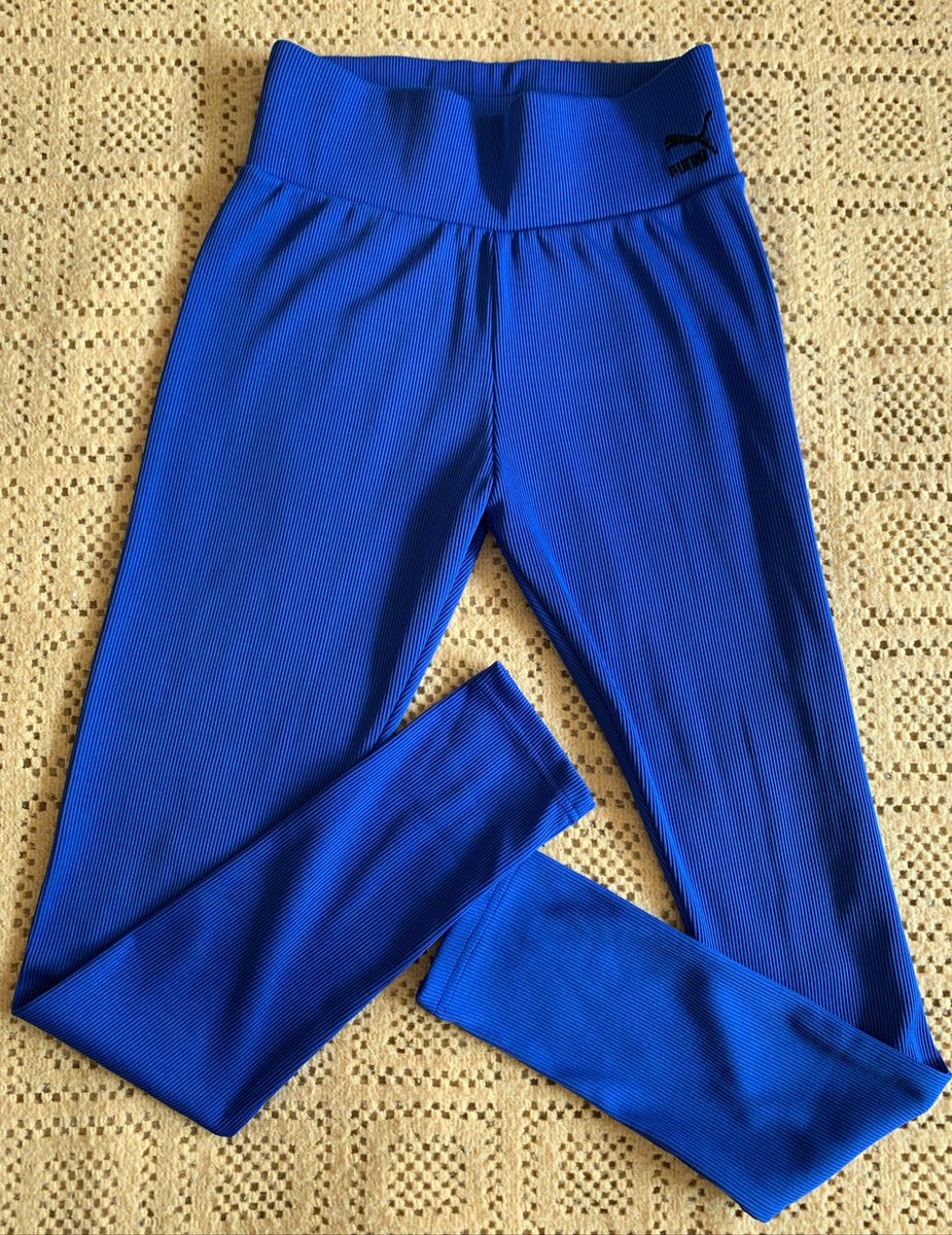 calça puma azul