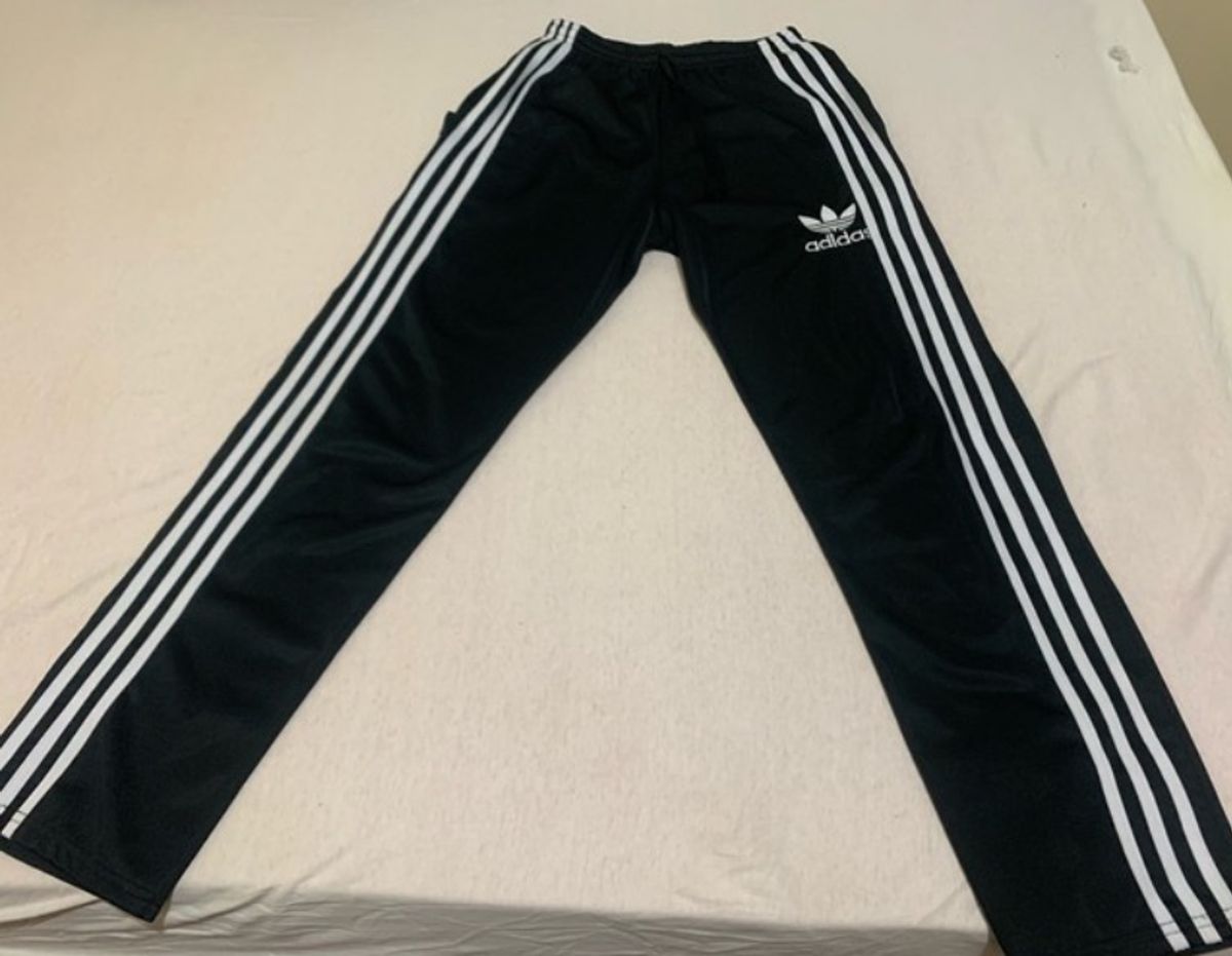 Calça Reta da Adidas - Modelo Dry Fit | Calça Masculina Adidas Usado ...