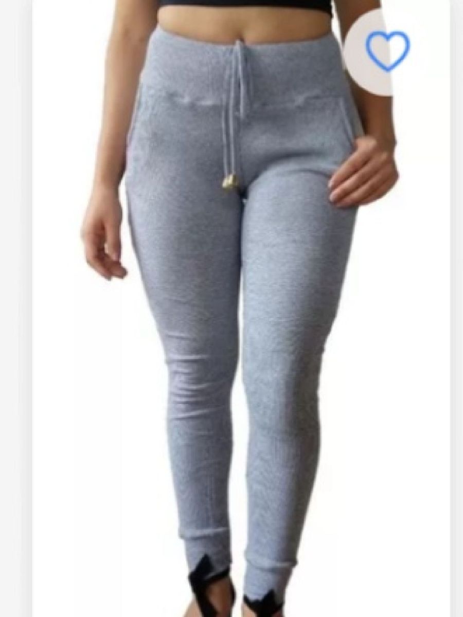 calça ribana feminina