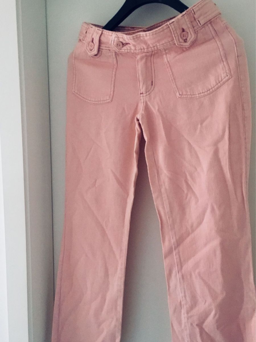 calça rosa bebe