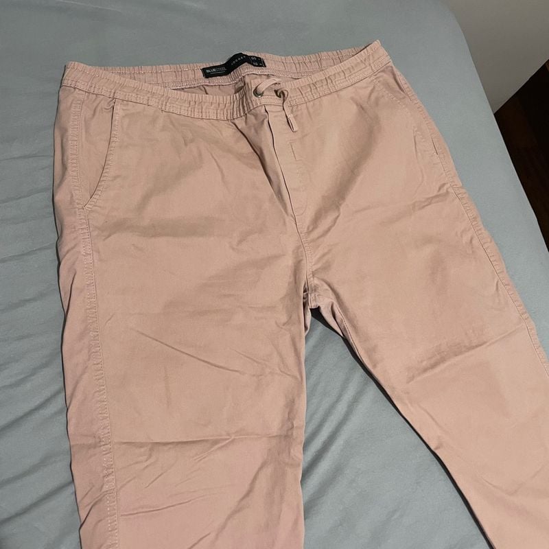Calça Rosa Jogger Rosa Blue Steel Masculina em Perfeito Estado Calça  Masculina Renner Blue Steel Usado 90834781 enjoei