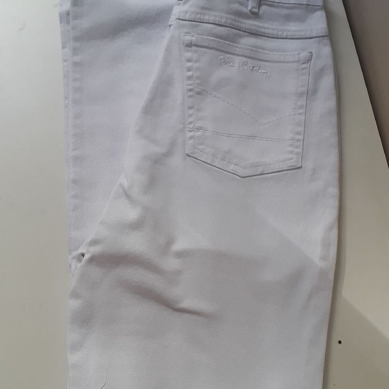 Calça sarja pierre sales cardin