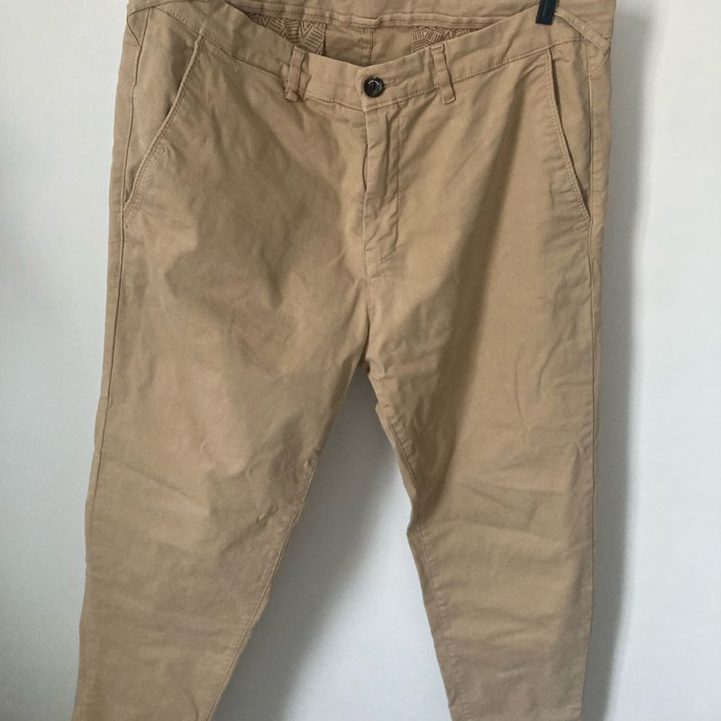 Calça sarja masculina store zara