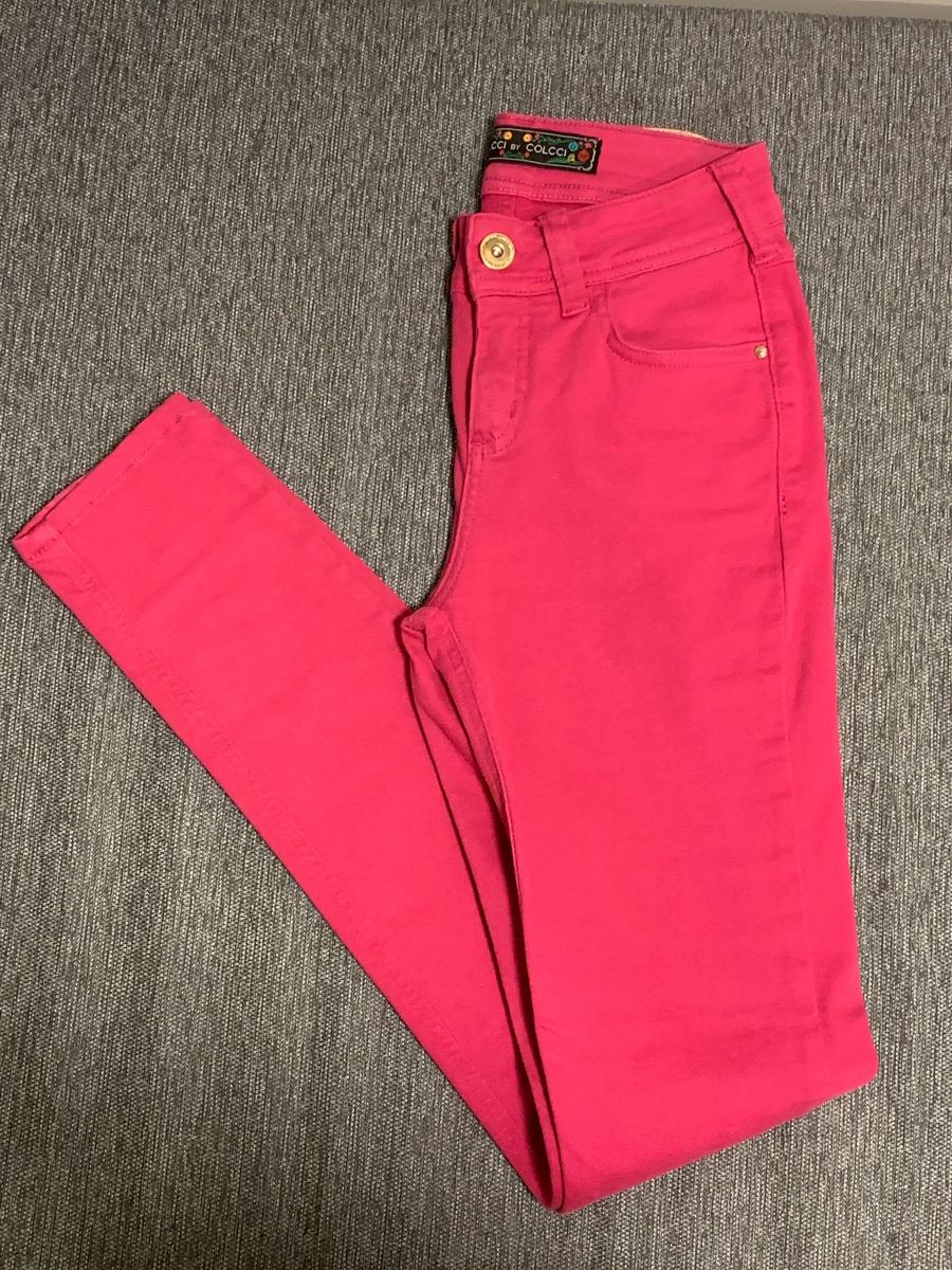 calça sarja colcci feminina