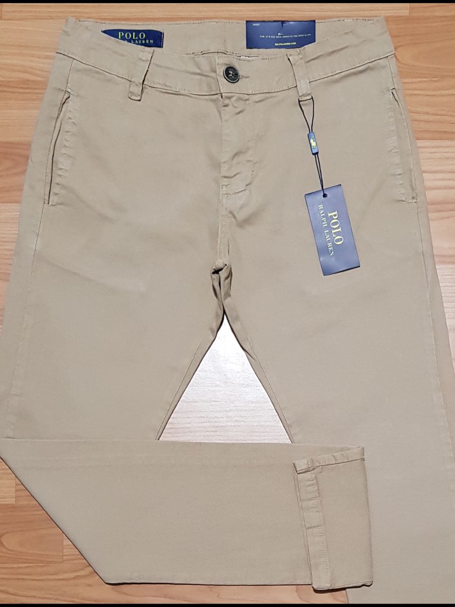 calça sarja polo ralph lauren