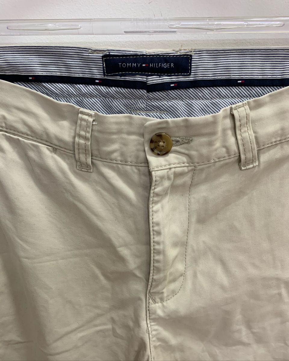 calça sarja tommy hilfiger masculina