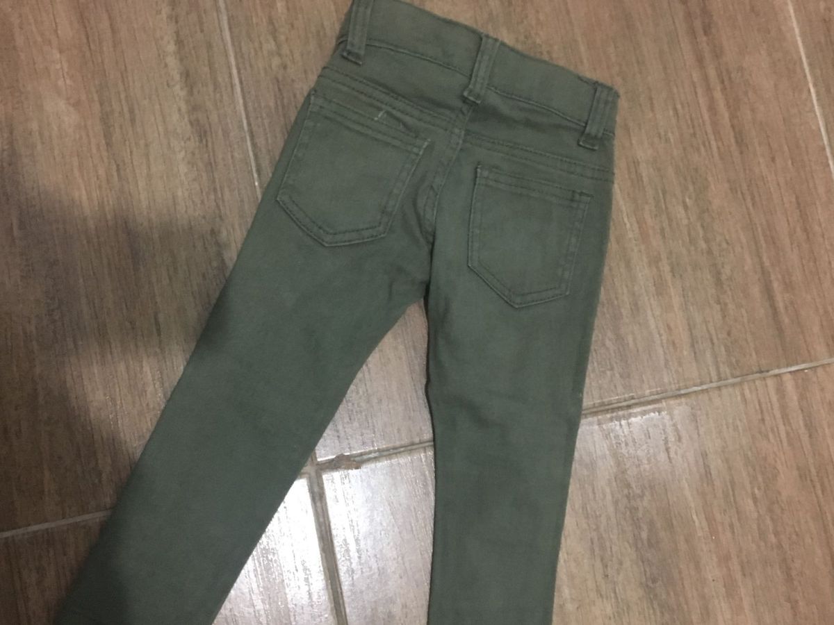 calça verde militar riachuelo