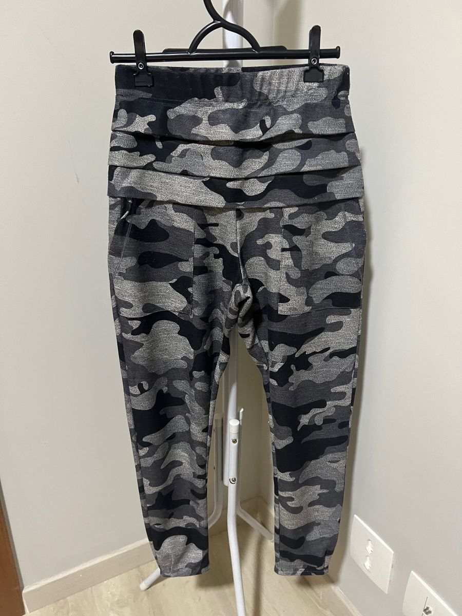 Calça sales camuflada saruel