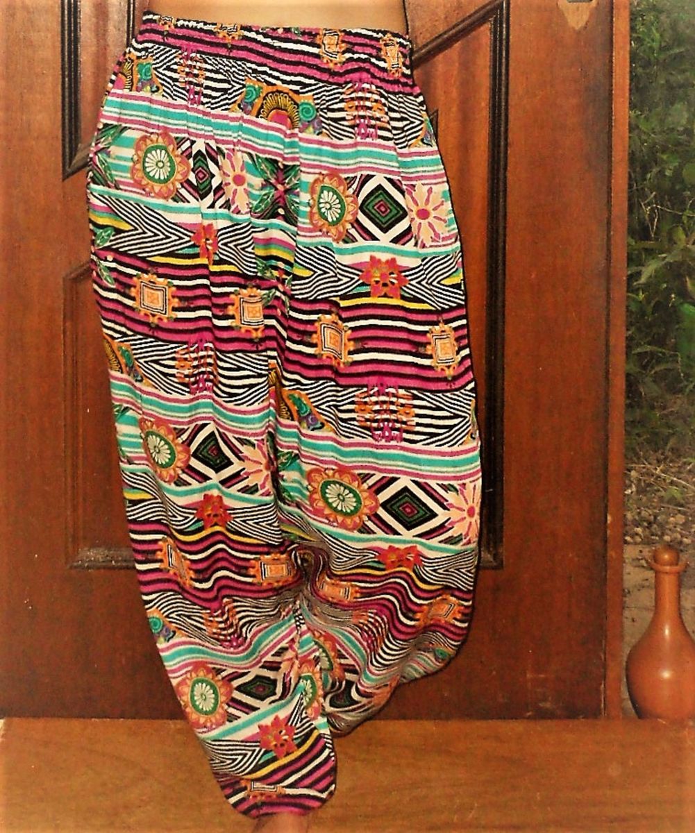 calça saruel indiana feminina