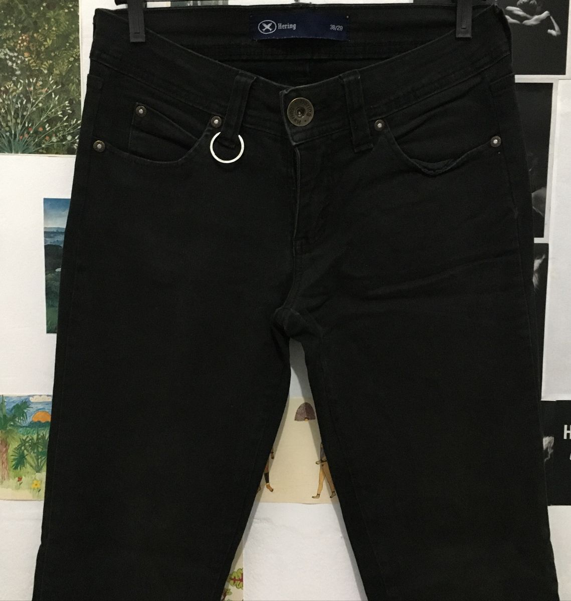 calça skinny hering