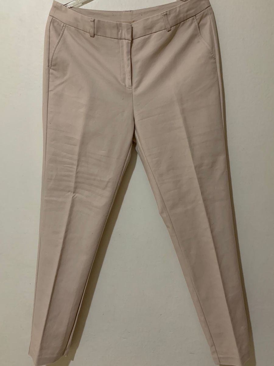 calça bege feminina renner