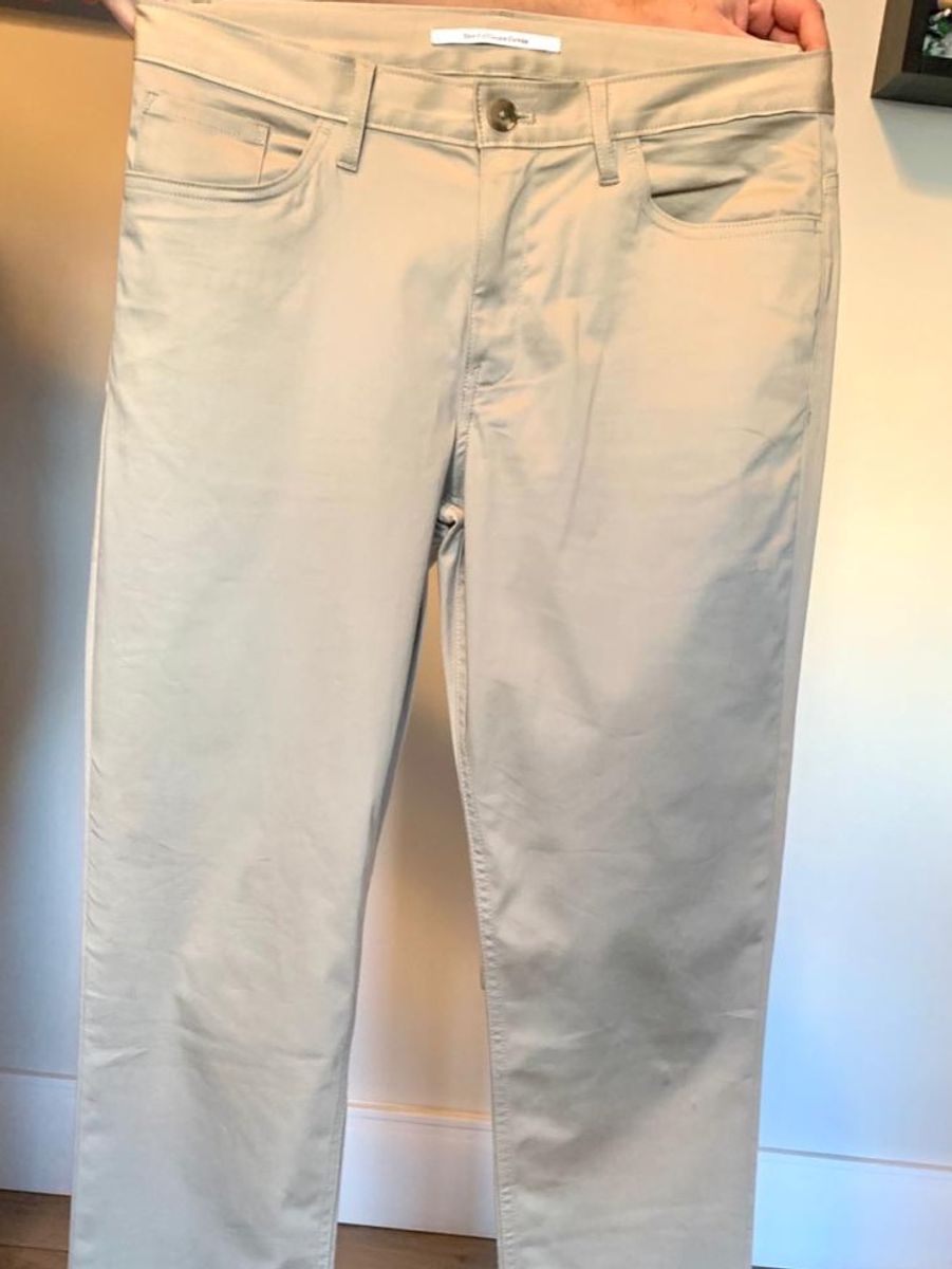 calça social calvin klein masculina