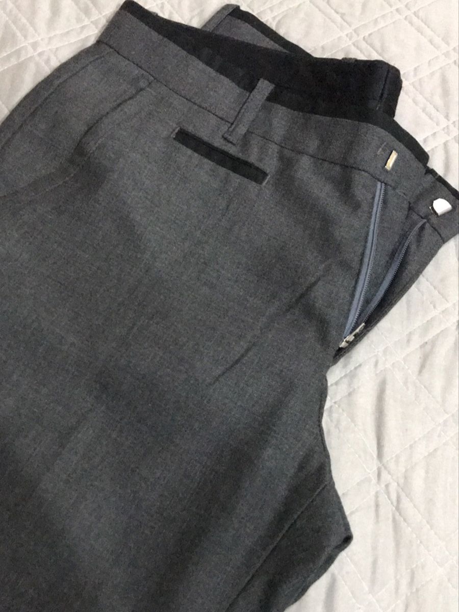 calça social masculina slim riachuelo