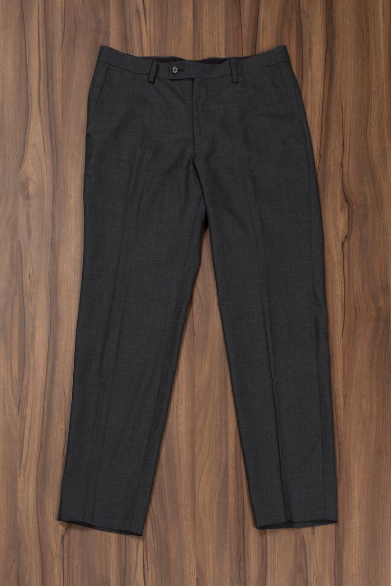calça social lã fria