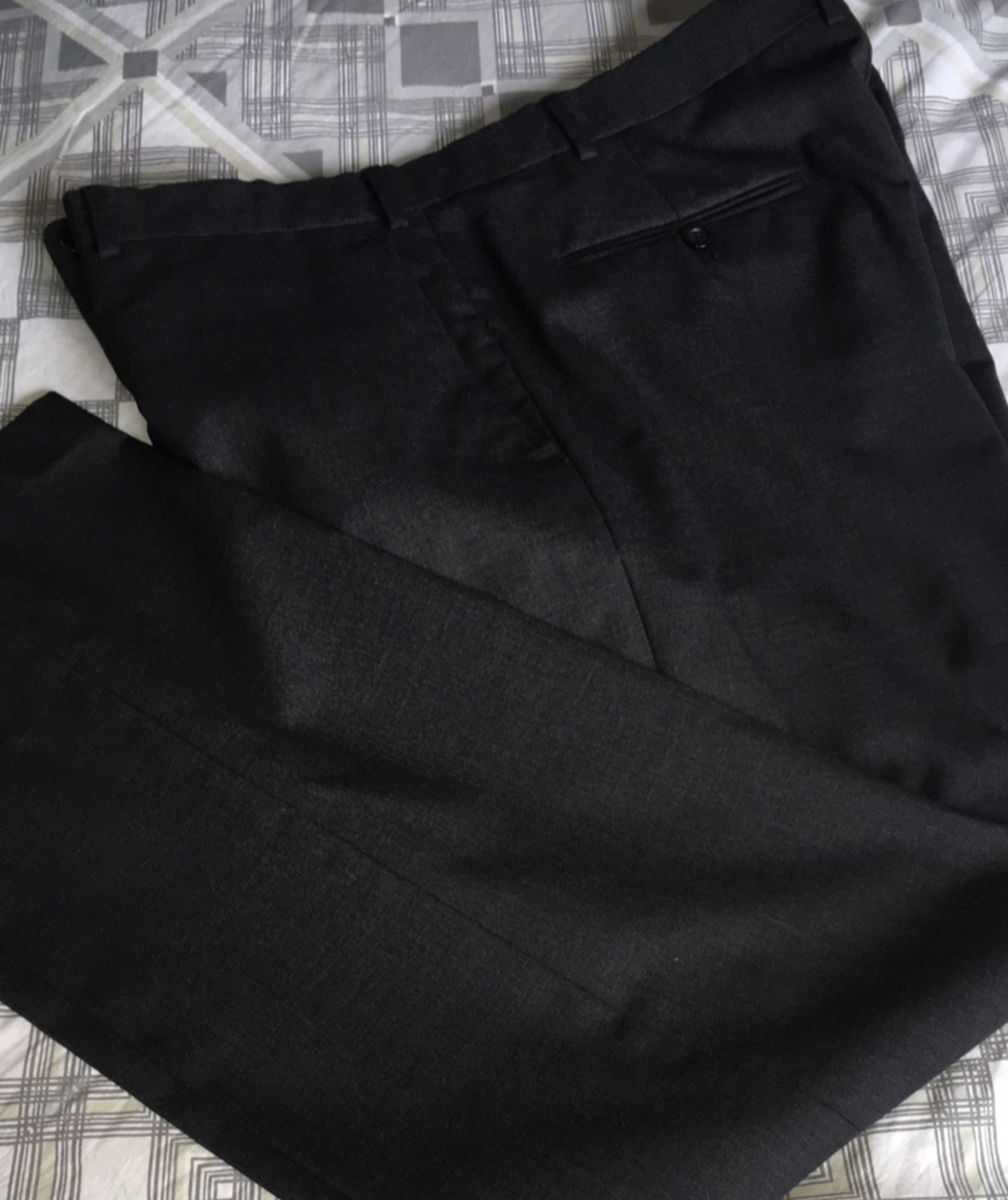 calça social lã fria